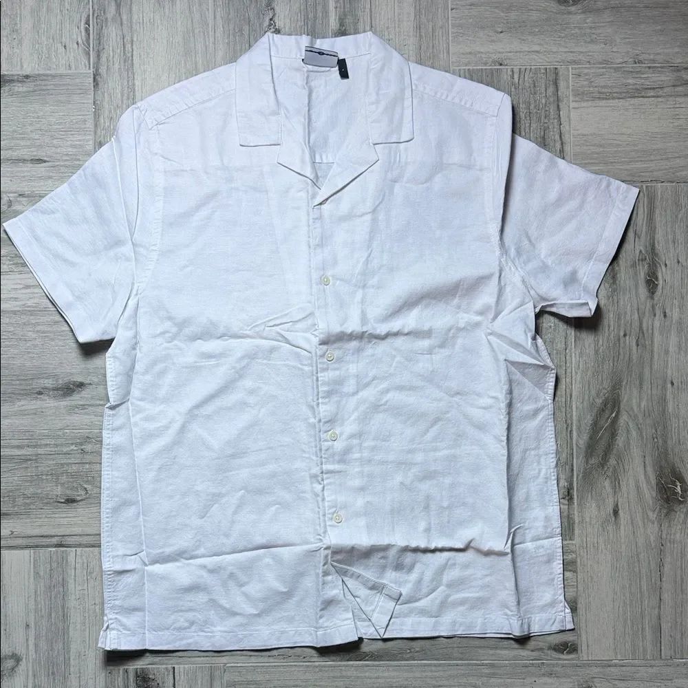 ASOS White Casual Button Down Shirt